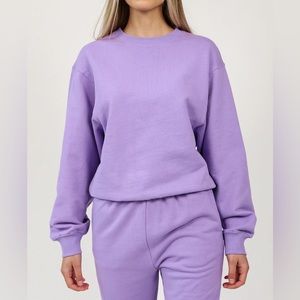 NWT The Best Friend Crew Neck Sweatshirt & Jogger Set